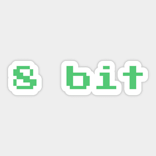 8 bit Sticker